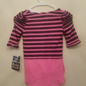 Haut Superposé PoGo Club Fille Taille 6X - 2 Pièces, Occasion Très Bon État
